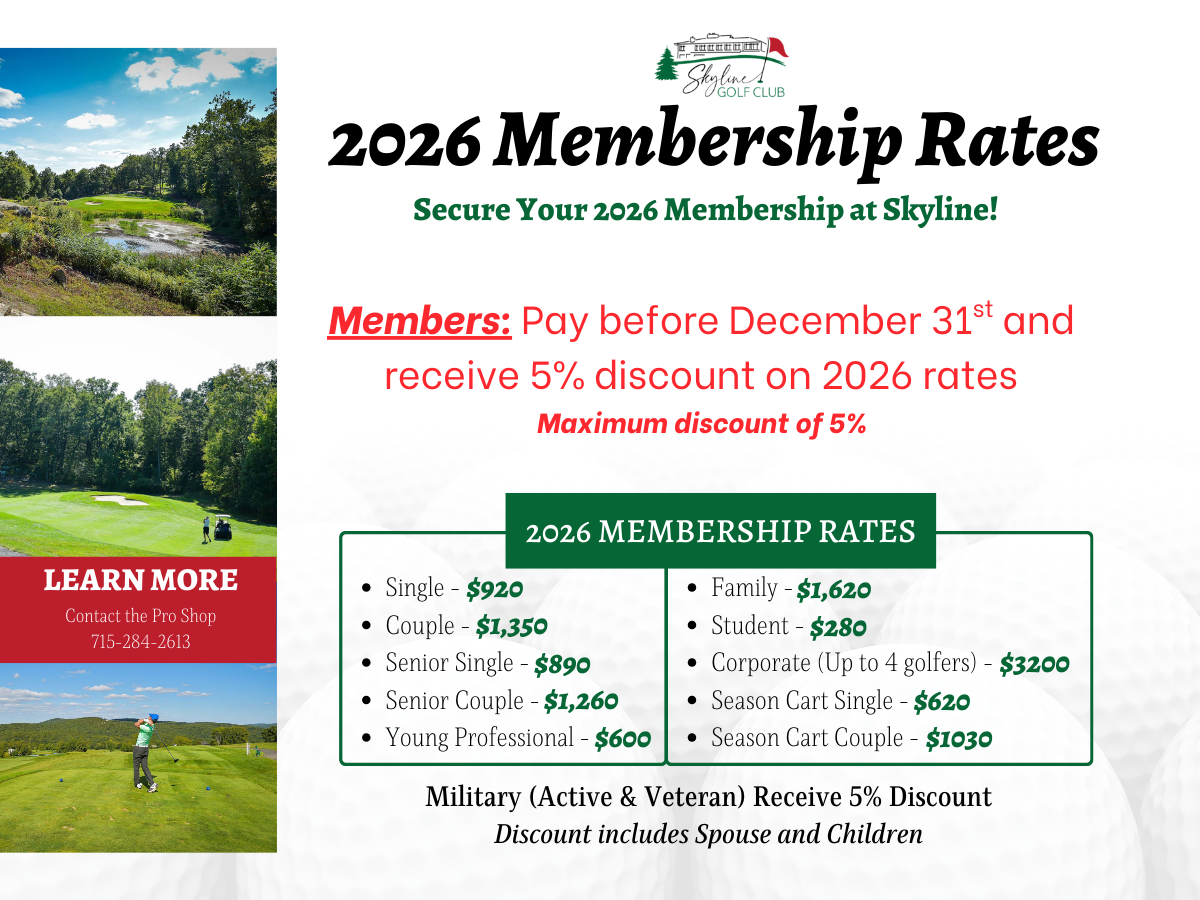 2026 Membership Rates with a link to the membership rates page