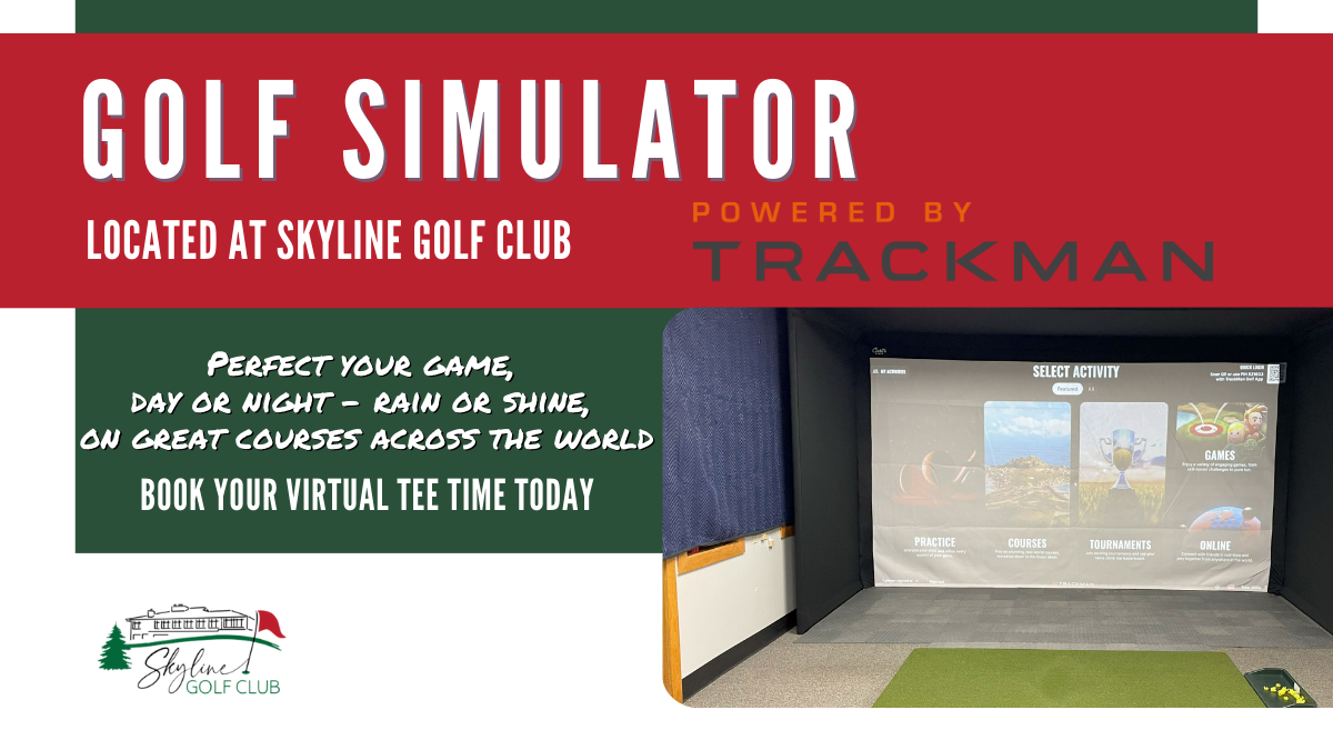 Trackman Golf Simulator – Opening Monday!