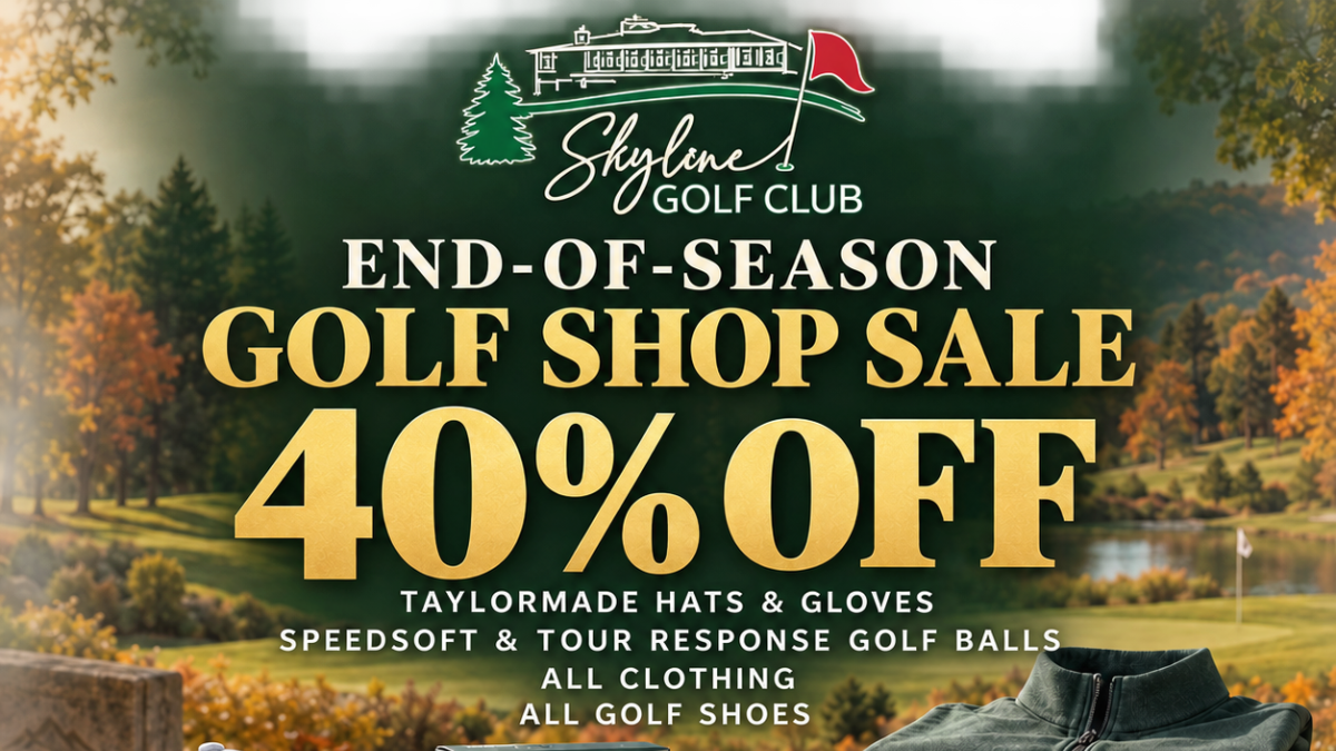 End Of Season Sale at Skyline